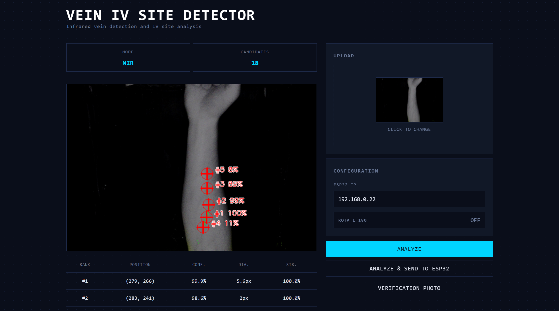 A still of the new improved front end design